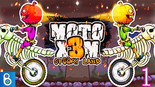 Moto X3M Spooky Land